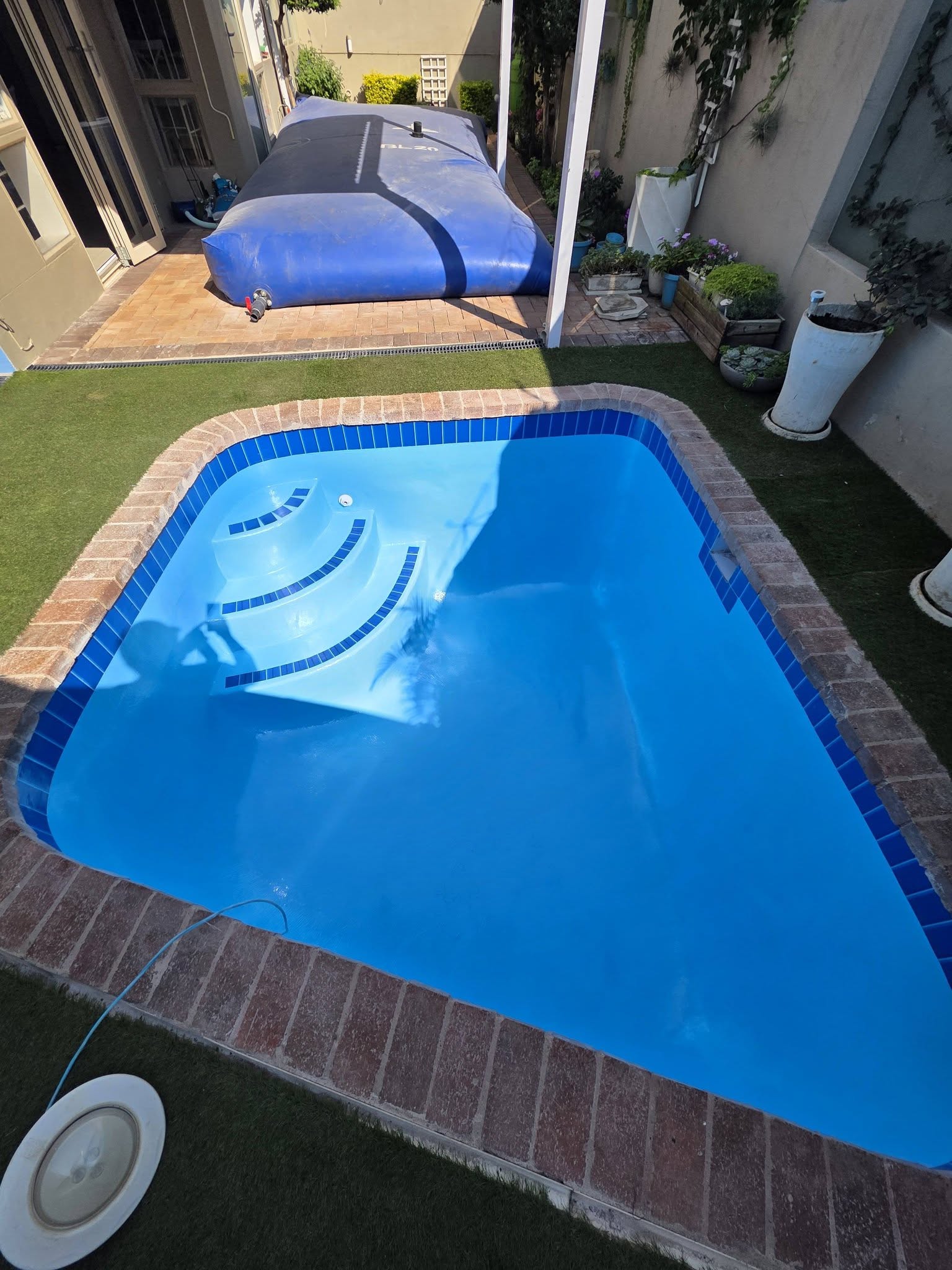 Pool renovation project