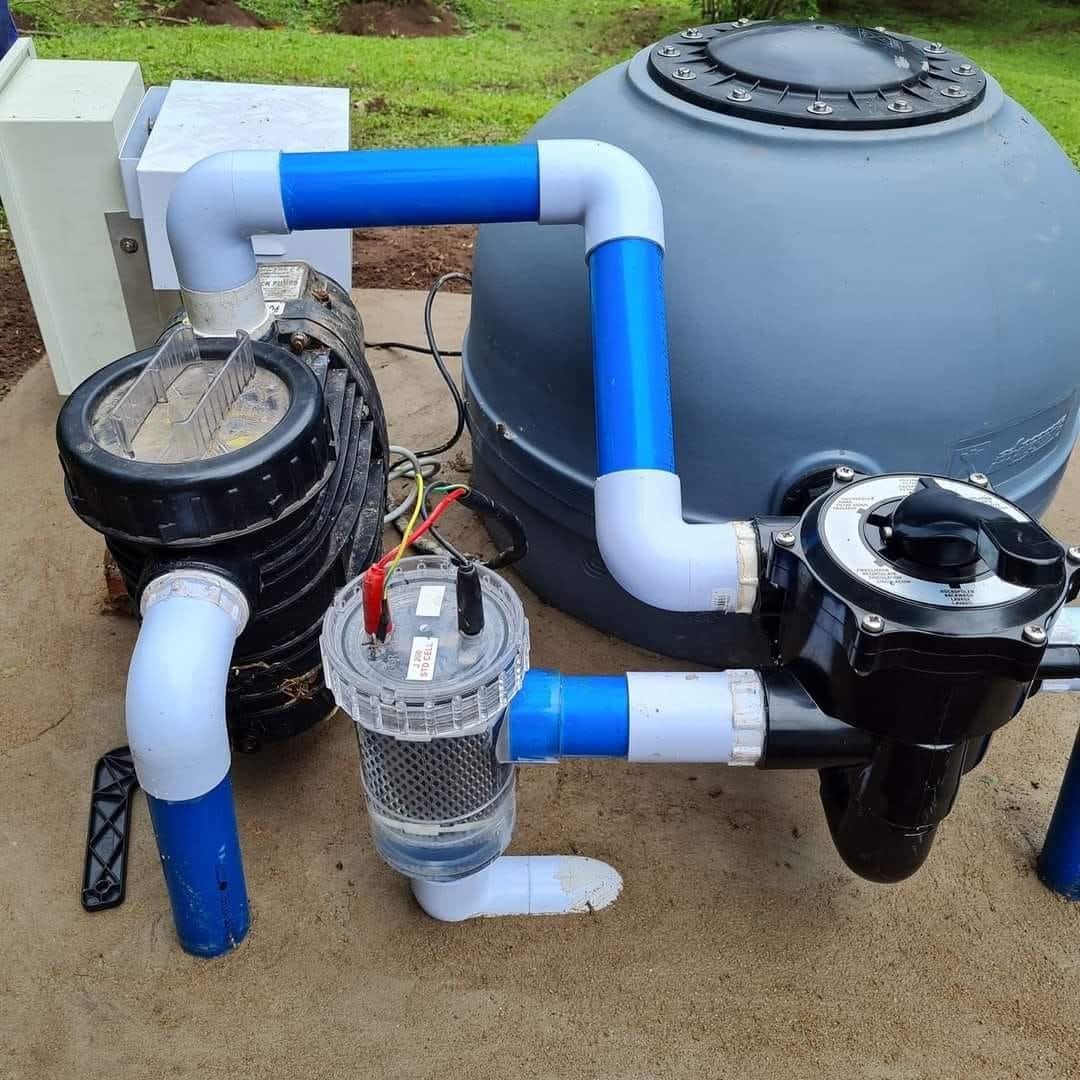 Professional pool plumbing