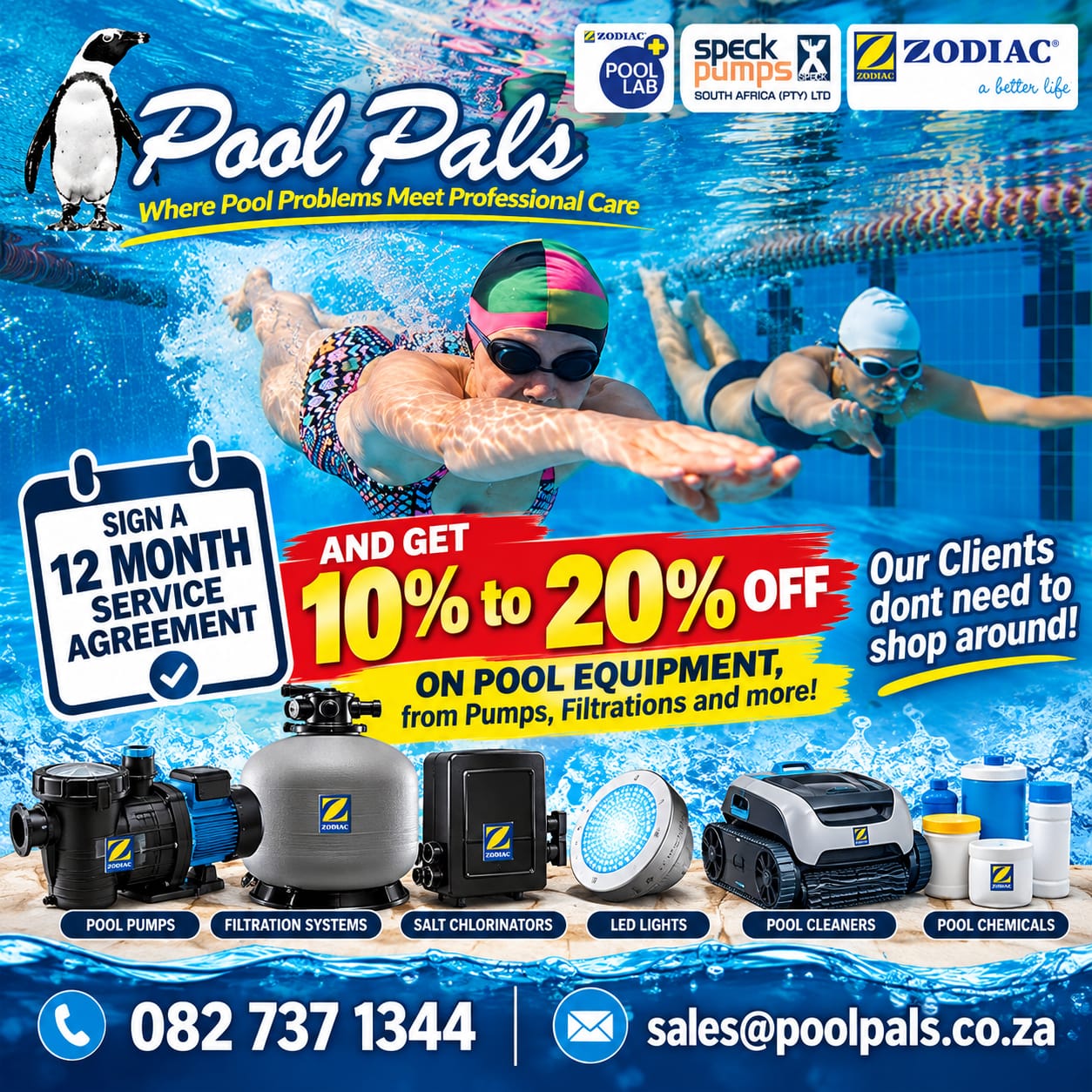 Pool Pals professional pool service